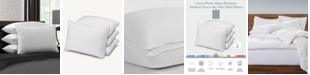 Ella Jayne Plush Allergy Resistant Medium Down Like Fiber Filled Pillow - Set of Four - Standard